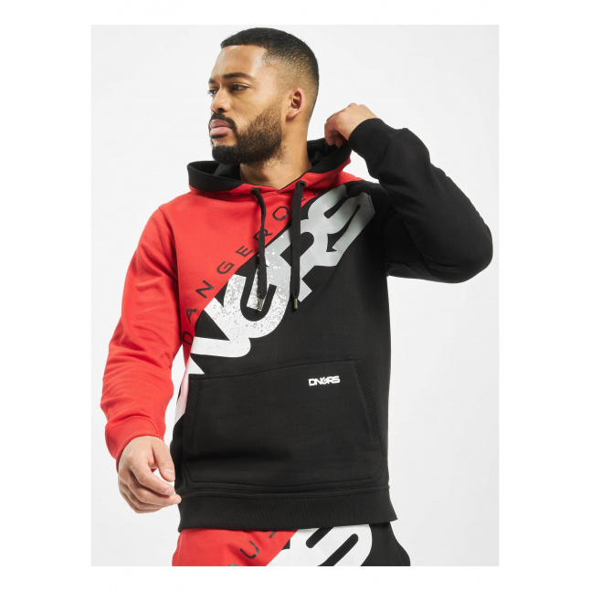 Proteles Hoody black/red
