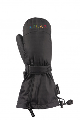 DĚTSKÉ LYŽAŘSKÉ RUKAVICE RELAX PUZZYTO RR17V black