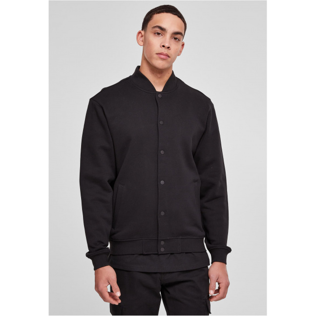 Ultra Heavy Solid College Jacket black