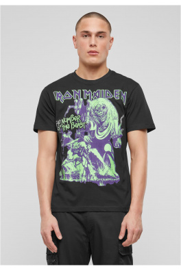 Iron Maiden NOTB ( glow in the dark pigment) black