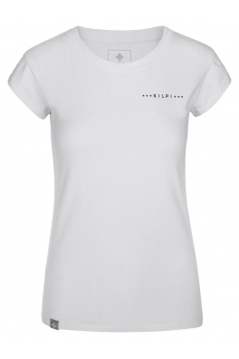 Dámské bavlněné triko Kilpi LOS-W bílé