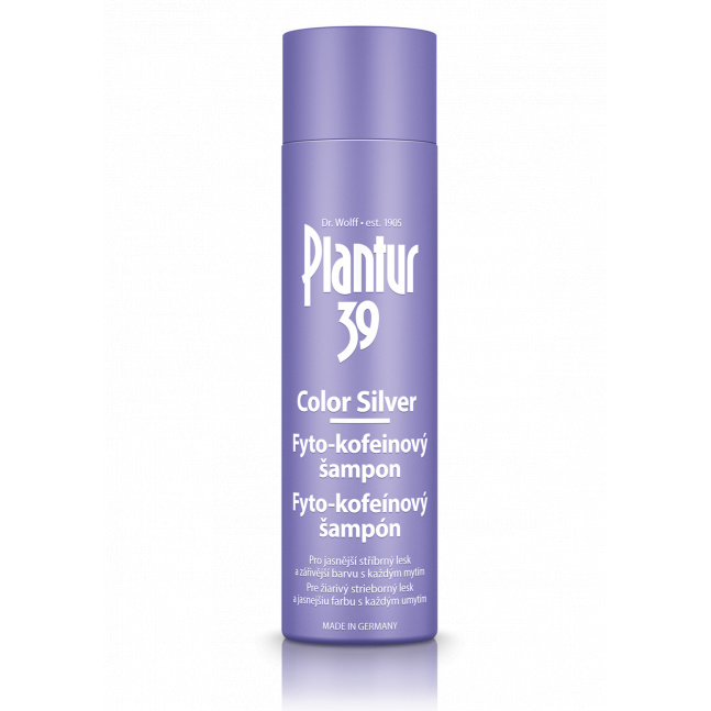 Plantur 39 Color Silver kofeinový šampon pro blond vlasy 250ml