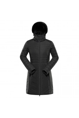 Dámský zimní kabát tmavě zelený ALPINE PRO NORGA deep forest