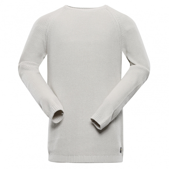 Pánský bavlněný svetr nax NAX GERNER woman´s gray