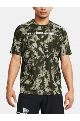 Pánské tričko Under Armour Tech ABC Camo SS
