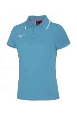 Wom Mizuno Polo/Sky/White