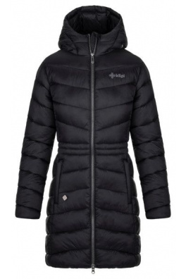Dámský zimní prošívaný kabát Kilpi LEILA-W černý