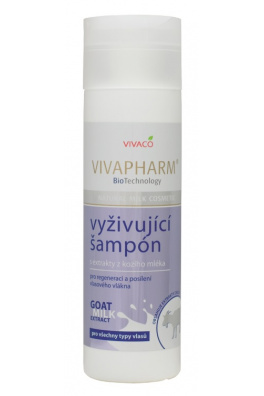VIVACO Šampon na vlasy s kozím mlékem VIVAPHARM 200ml