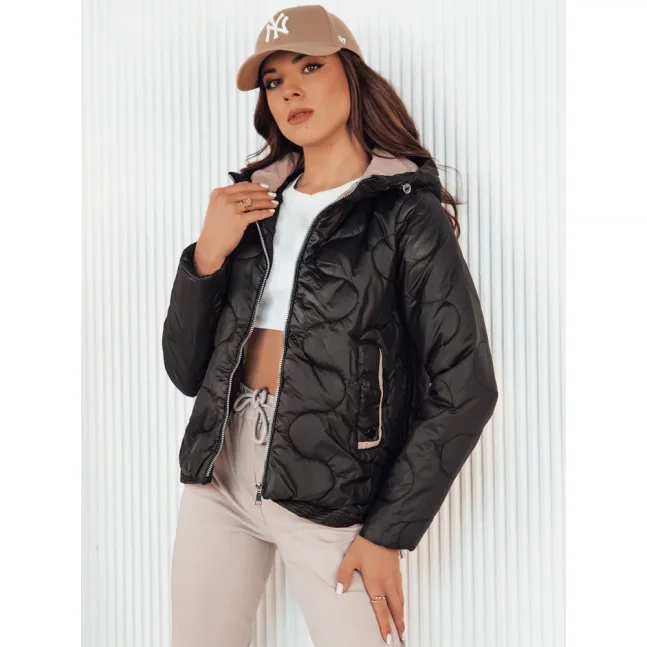 Kurtka damska czarna Dstreet TY4240