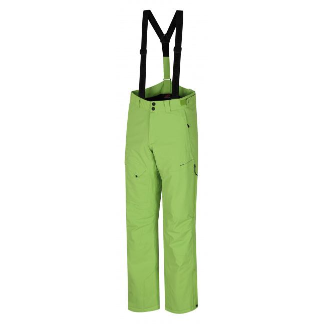 Pánské lyžařské kalhoty Hannah KASEY lime green