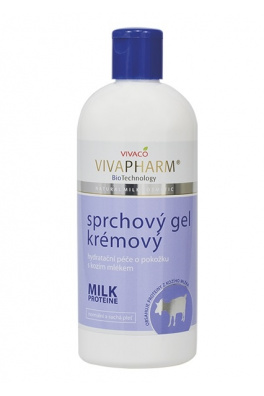 VIVACO Sprchový gel s kozím mlékem VIVAPHARM 400 ml