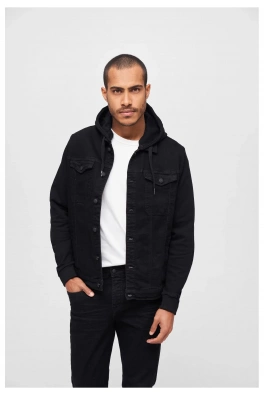Cradock Denim Sweat Jacket black/black