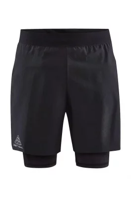 Šortky CRAFT PRO Trail 2in1 černá