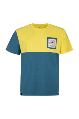 Pánské bavlněné tričko Kilpi MELANG-M tmavě modré