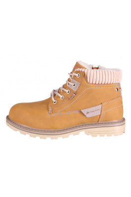 Dětská obuv ALPINE PRO NEWHALENO mustard