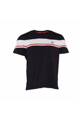 Peak peak round neck t shirt midnight blue