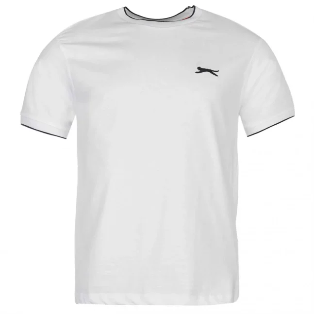 Slazenger Tipped T Shirt Mens
