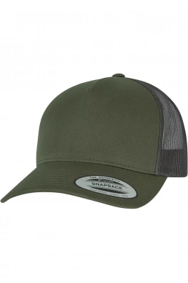 5-Panel Retro Trucker Cap chocolatechip/greyish brown