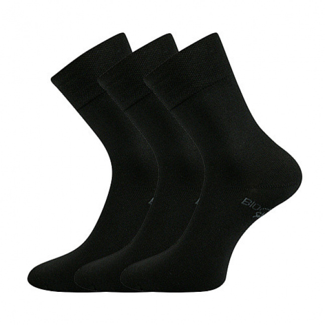 3PACK ponožky Lonka černé