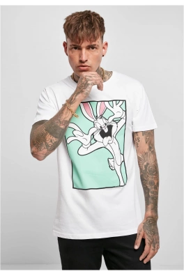 Looney Tunes Bugs Bunny Funny Face Tee white