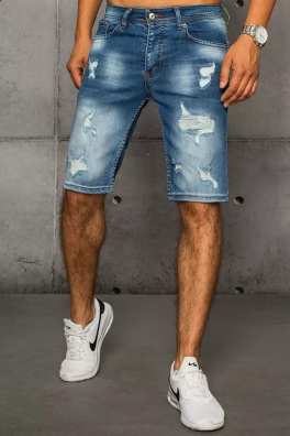 Spodenki męskie jeansowe jasnoniebieskie Dstreet SX1543