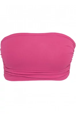 Ladies Bandeau Top fuchsia