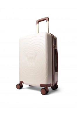 Cestovní kufr Vuch Precious Cream