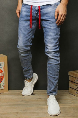 Men's blue denim jeans UX2477