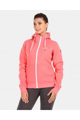 Dámská bavlněná mikina Kilpi RAJANA-W Růžová