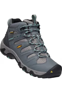 Keen KOVEN MID WP WOMEN steel grey/wasabi