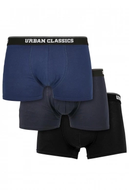 Organic Boxer Shorts 3-Pack darkblue+navy+black