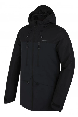 Pánská plněná zimní bunda HUSKY Nebet M black