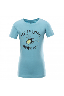 Dětské triko z organické bavlny ALPINE PRO EKOSO milky blue varianta pa