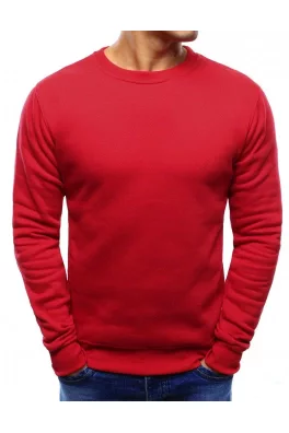 Men's smooth red sweatshirt BX3867