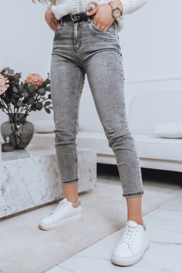 Spodnie damskie VENICE jeansowe szare Dstreet UY1156