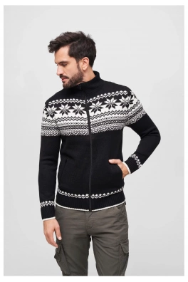 Cardigan Norweger black
