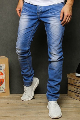 Men's blue denim jeans UX2429
