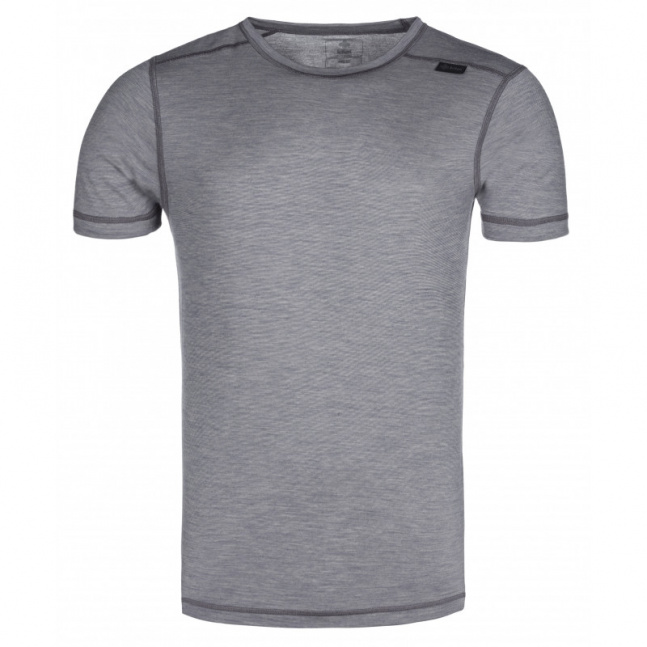 Pánské funkční tričko Kilpi MERIN-M tmavě šedé