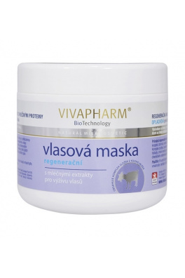 VIVACO Vlasová maska s kozím mlékem VIVAPHARM 600 ml