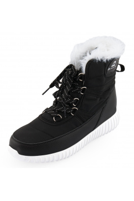 Dámská zimní obuv s kožíškem alpine pro ALPINE PRO NERA black