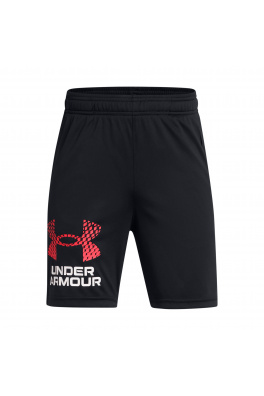 UA Tech Logo Shorts-BLK