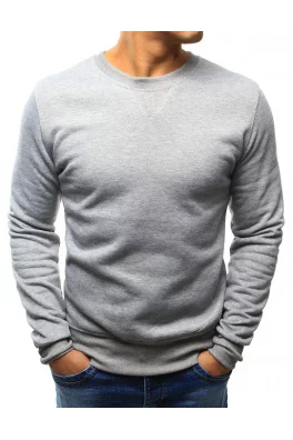 Bluza męska bez kaptura szara BX4822