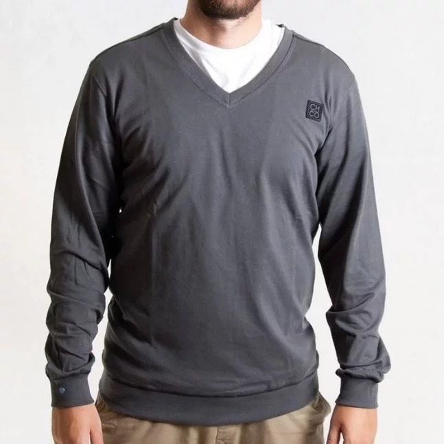 Sweatshirt The V Grey