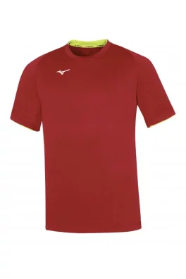 Core Short Sleeve Tee/Red/Yellow Fluo
