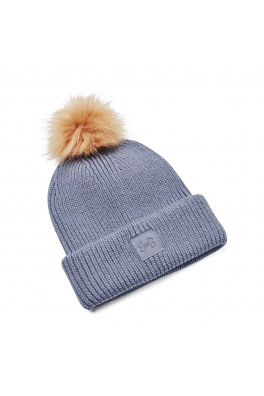 Dámský pletený kulich Under Armour Halftime Ribbed Pom
