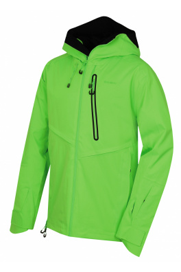 Pánská lyžařská bunda HUSKY Mistral M neonově zelená
