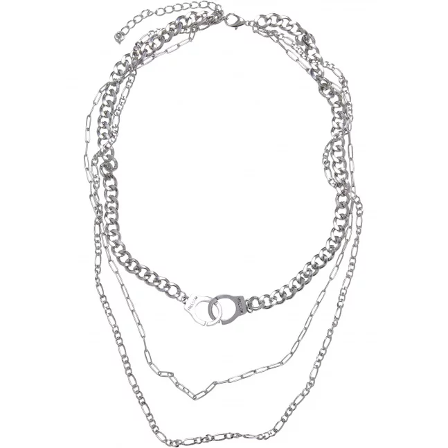 Saturn Layering Necklace silver