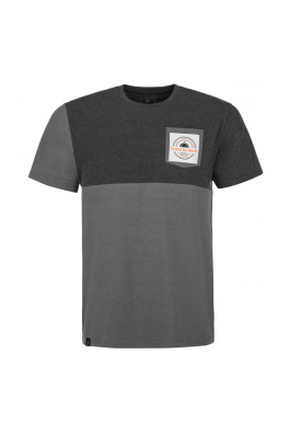 Men's cotton t-shirt Melang-m dark gray - Kilpi