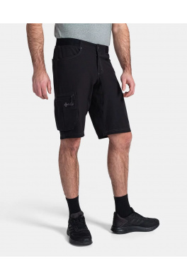 Pánské outdoorové kraťasy Kilpi ASHER-M Černá