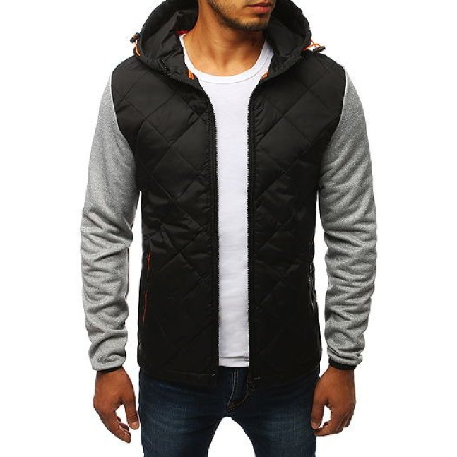 Gray men's transitional sports jacket TX2812
